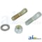 A & I Products Tapered Pin Kit (Incl. 2 pins & 1 nut = washer) 3" x2" x1" A-BP408000063 - alternate 2